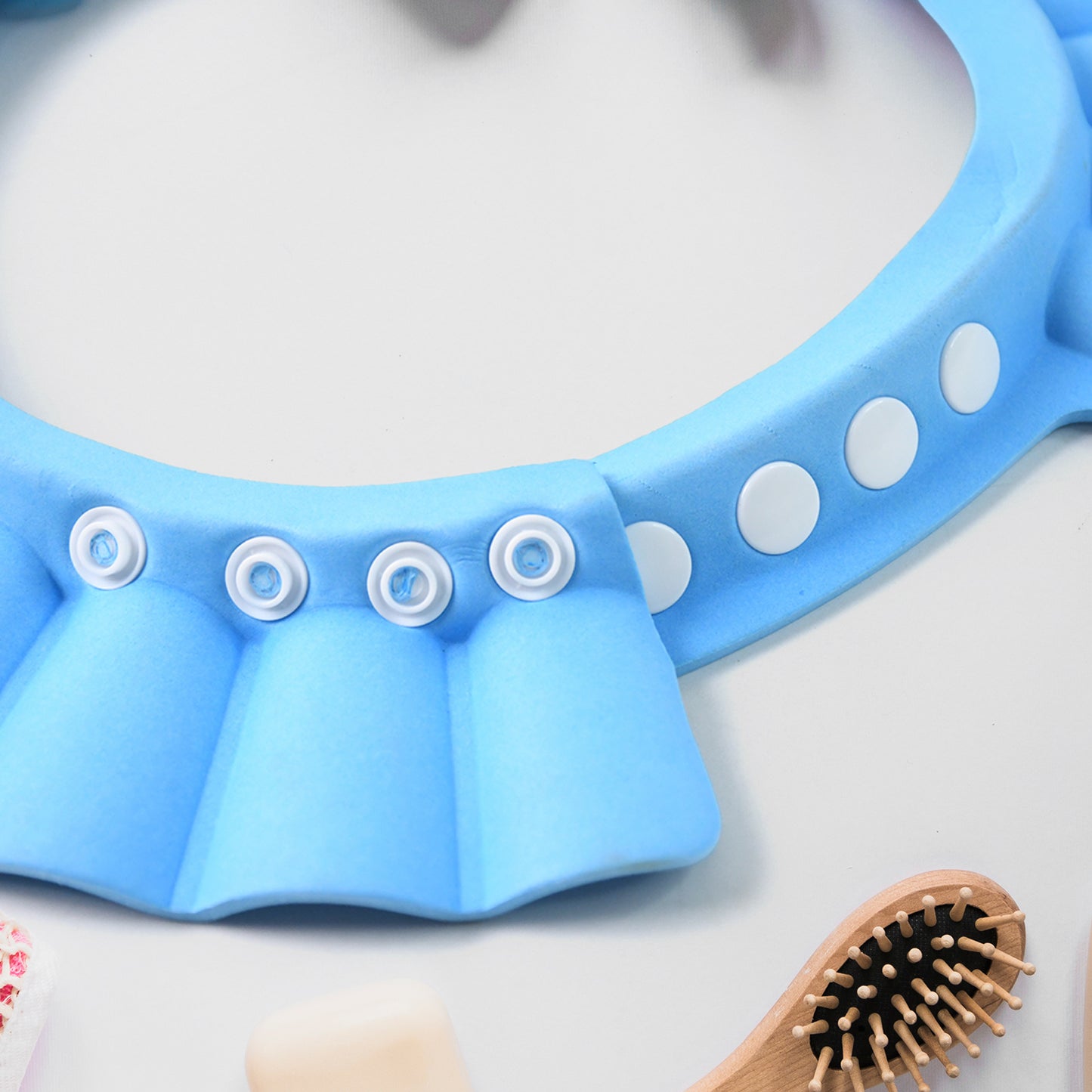 Adjustable Baby Shower Cap Hat (1 Pc Mix Design Size)