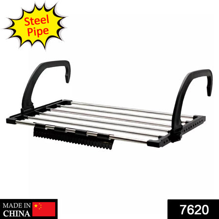 Steel Small Hanging Rack Cloth Drying Rack For Home Balcony And Window