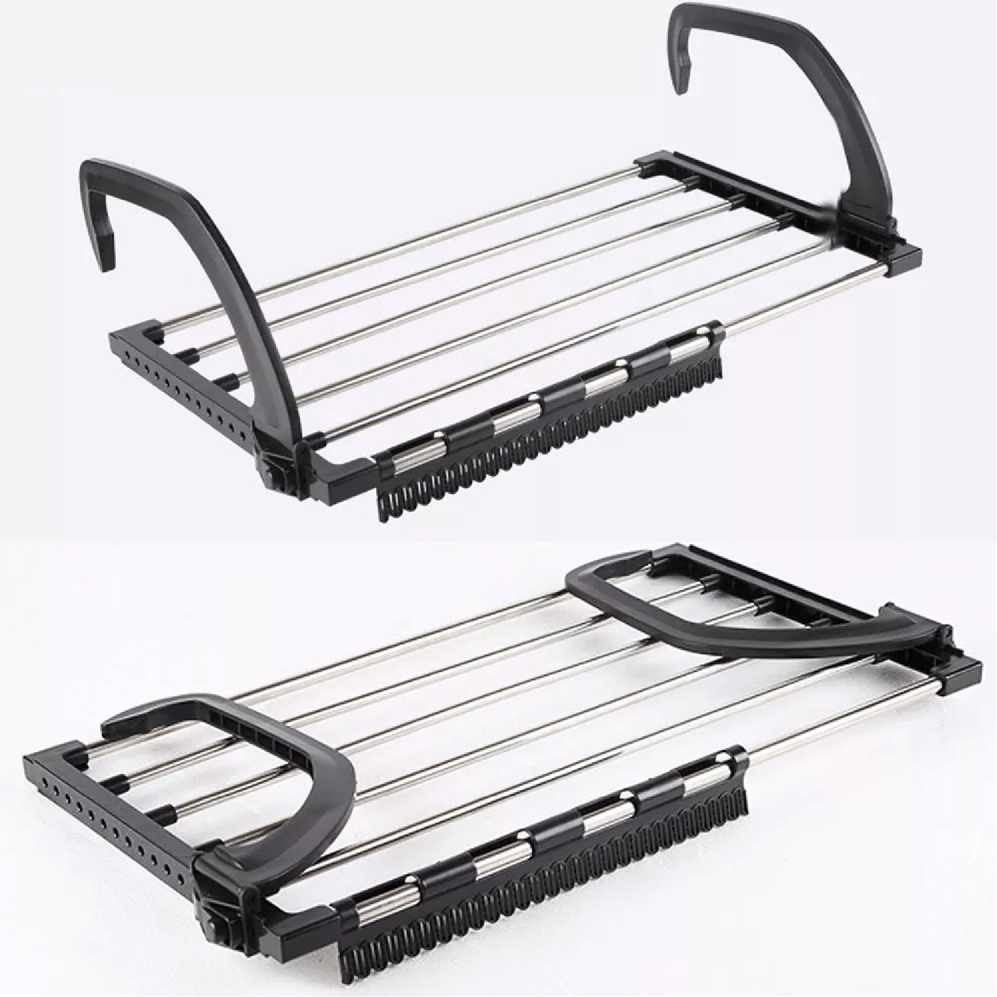 Steel Small Hanging Rack Cloth Drying Rack For Home Balcony And Window