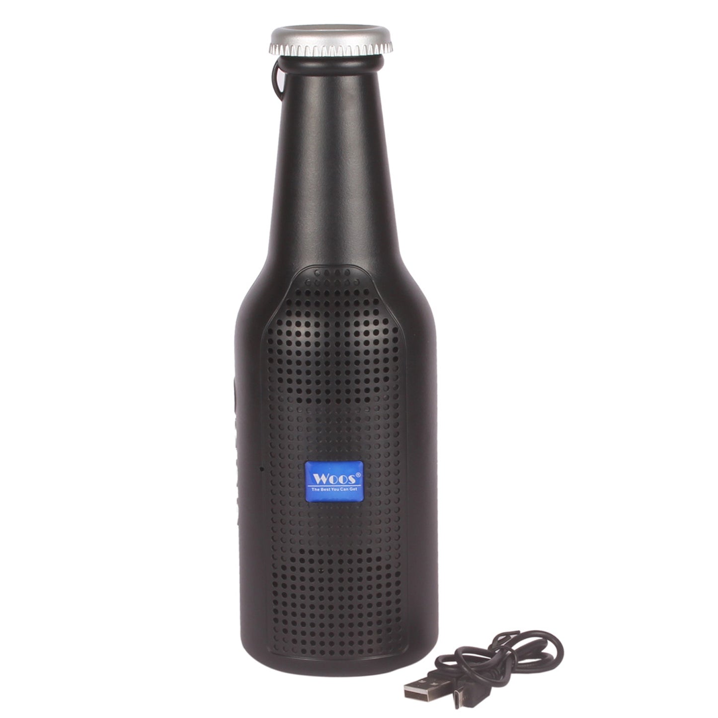 Bottle Shape Bluetooth Speaker And Weatherproof Enhanced Wireless Usb Rechargeable Calling Fm Aux Usb Sd Card Support Portable Bluetooth Speaker With Rich Deep Bass