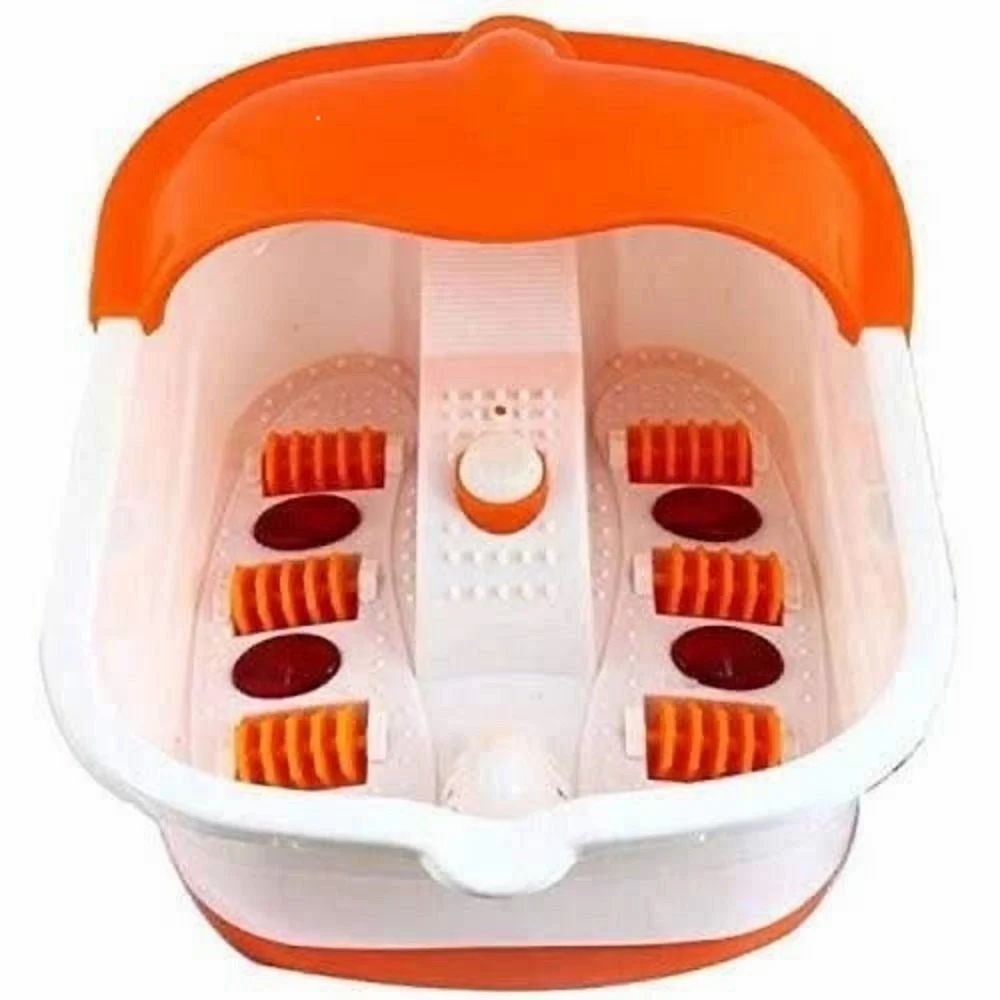 Orange ABS Plastic Foot Bath Massager