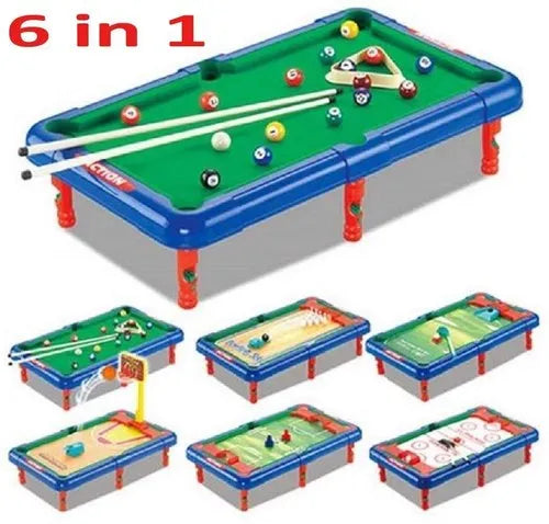 6 in 1 Table Game Toy