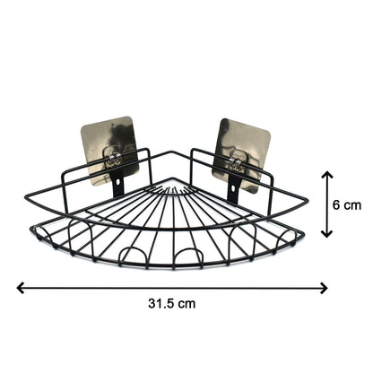1 Pc Shower Caddy Corner For Holding And Storing Various Household Stuffs And Items Etc.