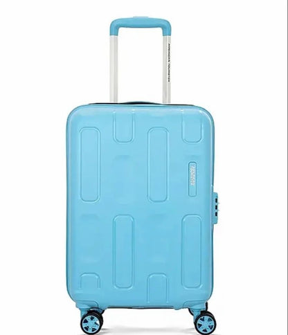 Cutom CUSTOM POLYCARBONATE 4 Wheel Trolly Luggage Bag With Logo For Gifting, abs