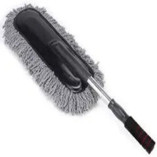 Mini Car Duster - Soft Microfiber Car Dash Duster Brush for Car Cleaning Home Kitchen