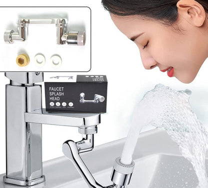 Flexible Faucet Splash Head Extender Aerator Universal Splash Filter Faucet Sprayer (1 Set)