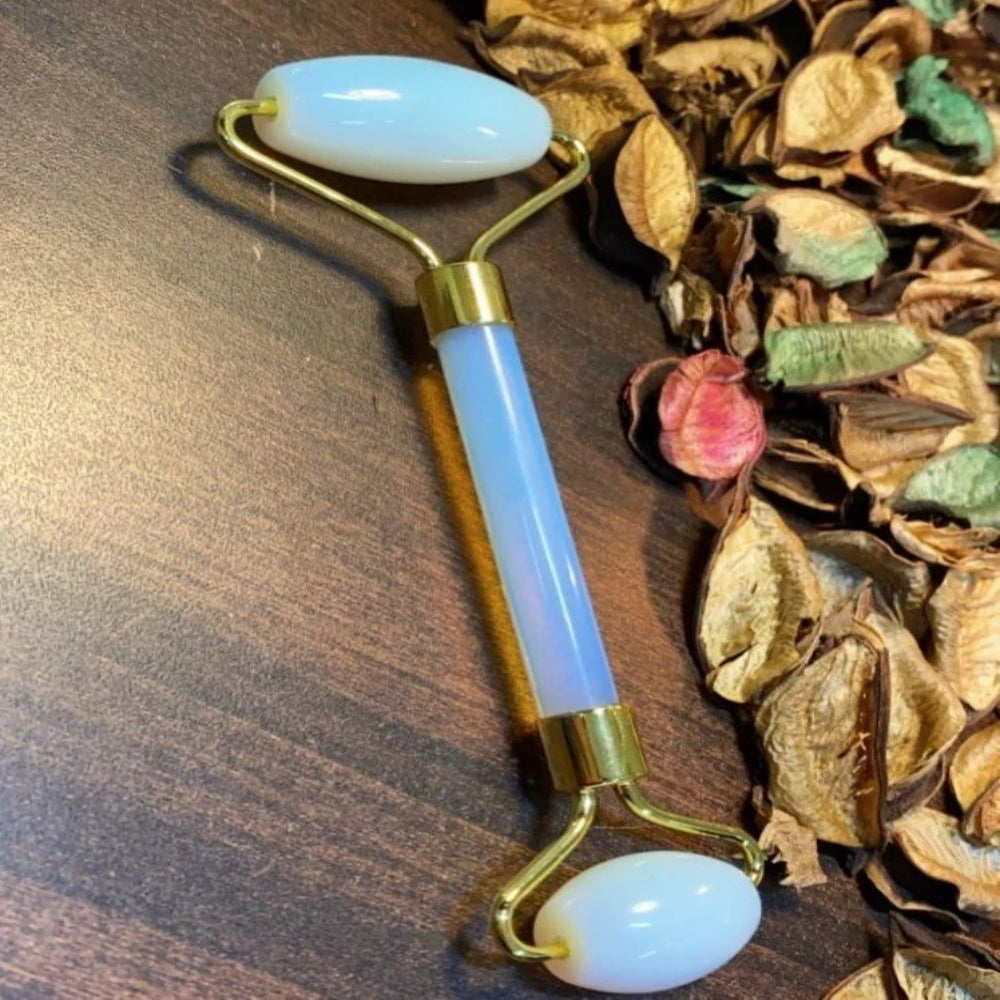 Natural Crystal Stone Massage Roller