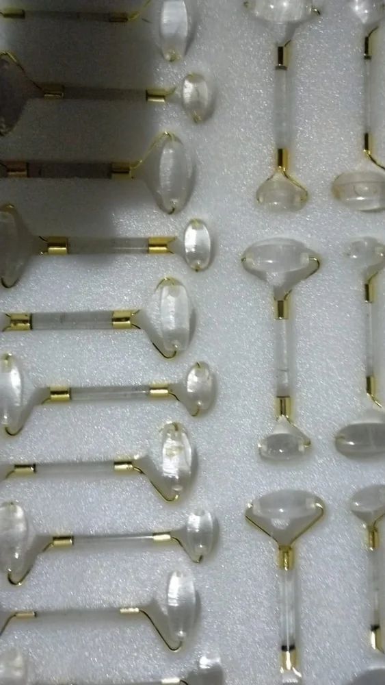 Natural Crystal Stone Massage Roller