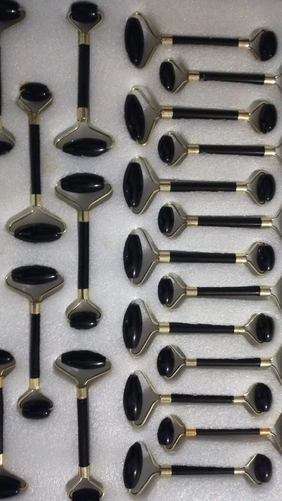 Natural Crystal Stone Massage Roller