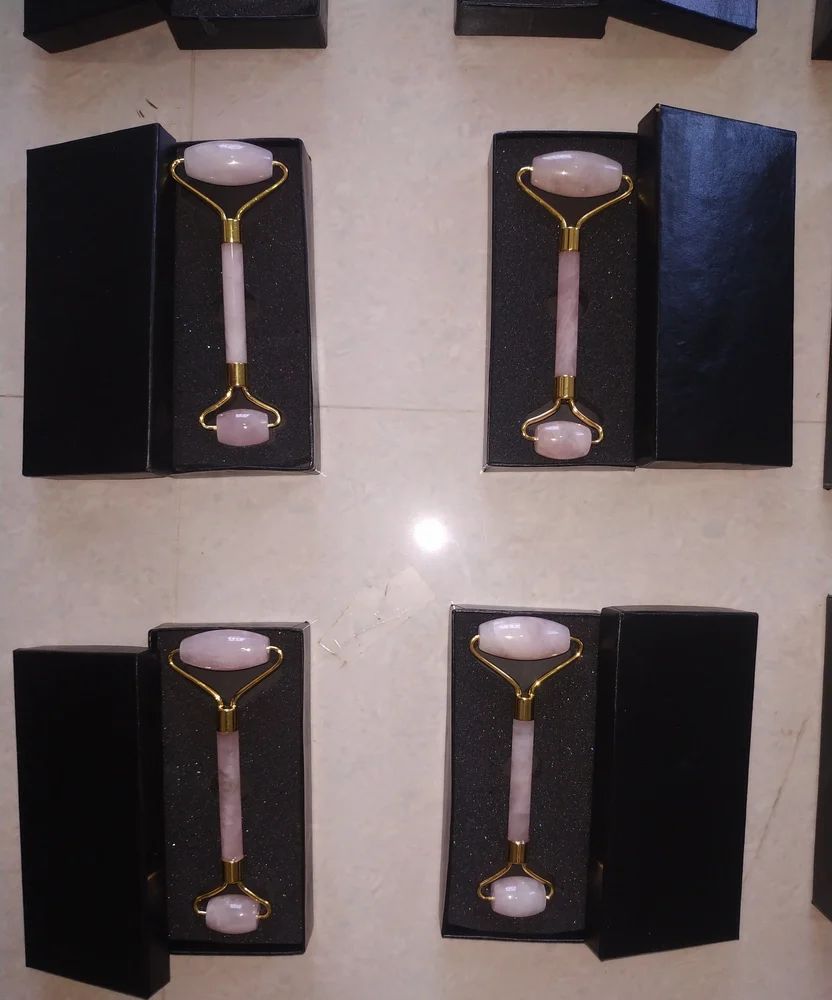 Natural Crystal Stone Massage Roller
