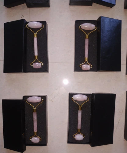 Natural Crystal Stone Massage Roller