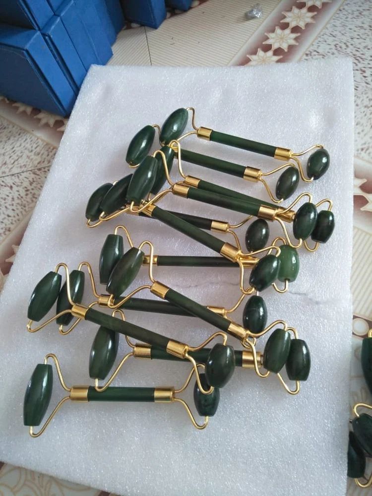 Natural Crystal Stone Massage Roller