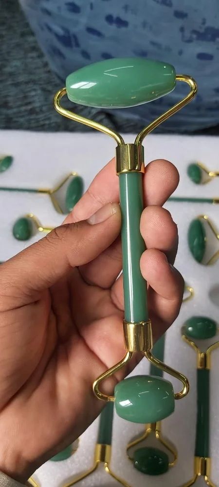 Natural Crystal Stone Massage Roller