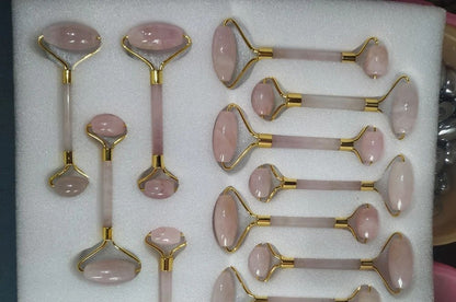 Natural Crystal Stone Massage Roller