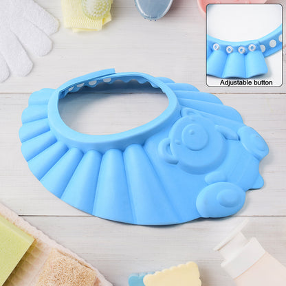 Adjustable Baby Shower Cap  Hat (1 Pc  Mix Design  Size)