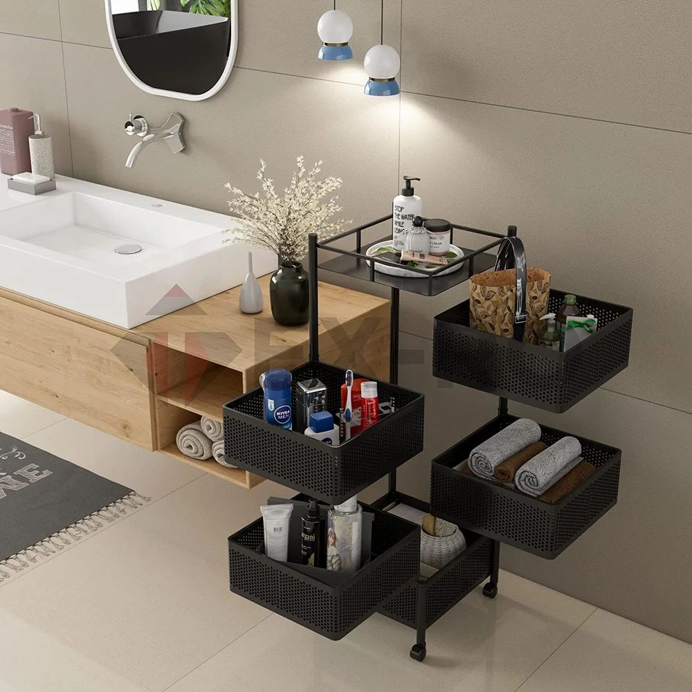 Metal Rotating Multi Layer 5 Kichan Storage
