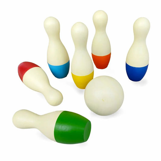 Wood Mini Bowling Game Set , Wooden toys ,kids toys and games