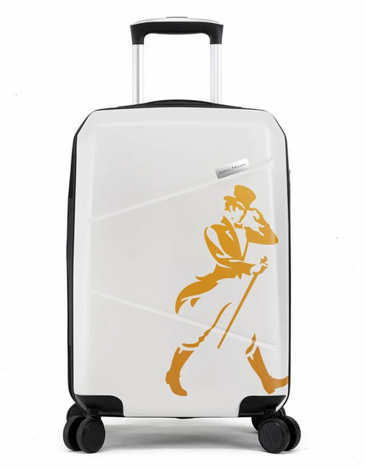 Cutom CUSTOM POLYCARBONATE 4 Wheel Trolly Luggage Bag With Logo For Gifting, abs