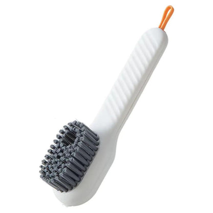 Multifunctional Scrubbing Brush With Liquid  Soap Dispenser Cleaning Brush With Liquid  Soap Dispenser Shoe Brush For Cleaning Cloth Cleaning Brush With Handleliquid Shoe Brush For Shoe Clothes (1 Pc)