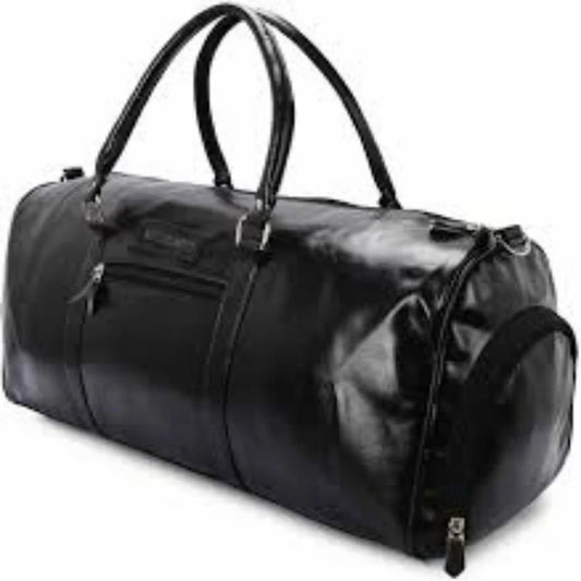 Cotton Weekender Travel Bag