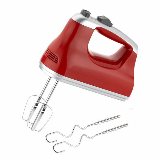 PP Vergin & Stainless Steel Red & Black RAFTAAR 300W HAND MIXER - BEATER - RHM 151, For Home Use